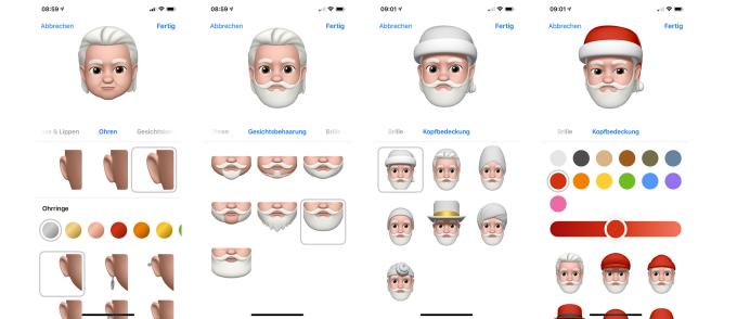 Weihnachtsgrüße mit iMessage verschicken: So wird dein Memoji zum