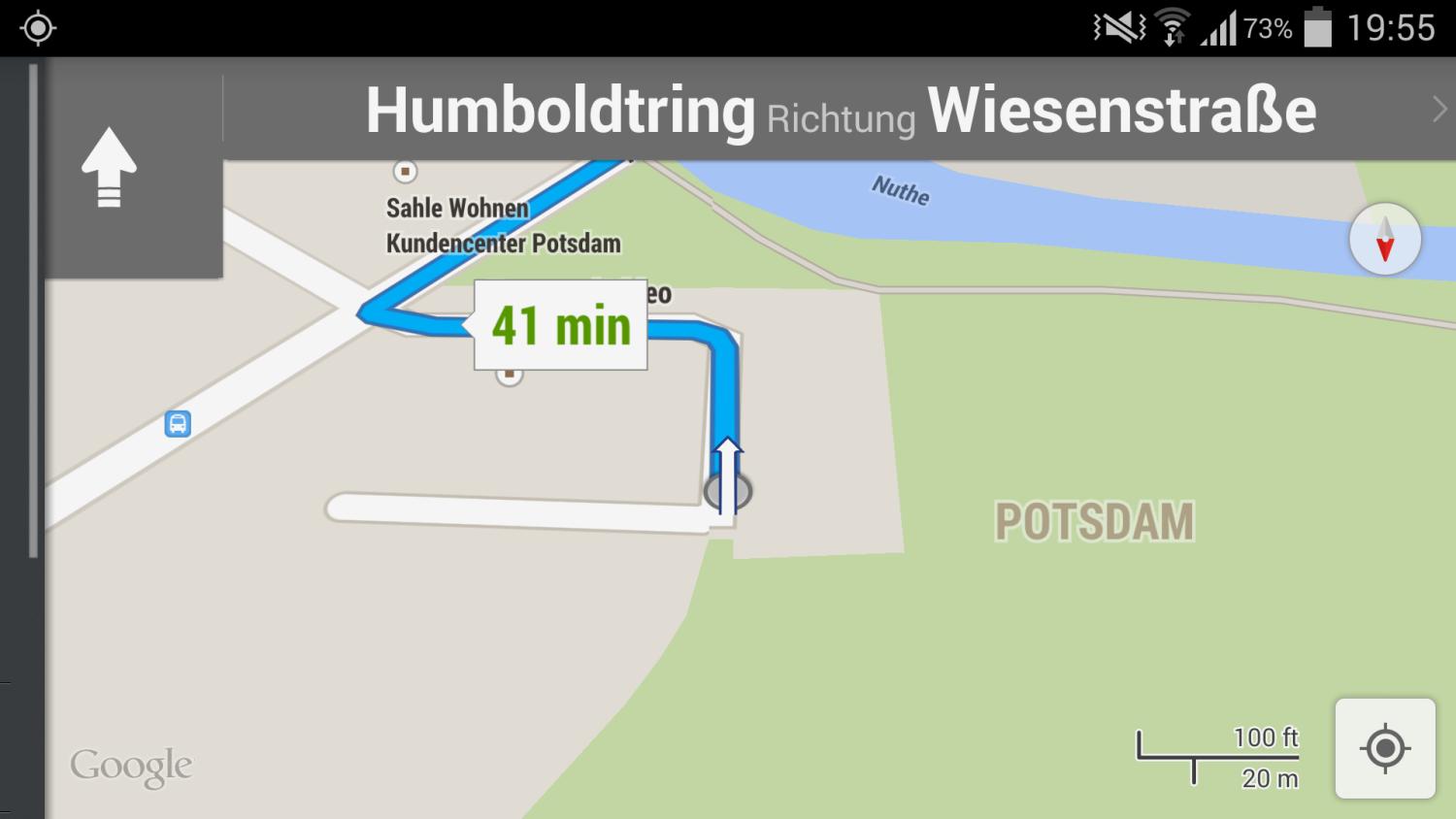 google maps als fahrrad navi nutzen