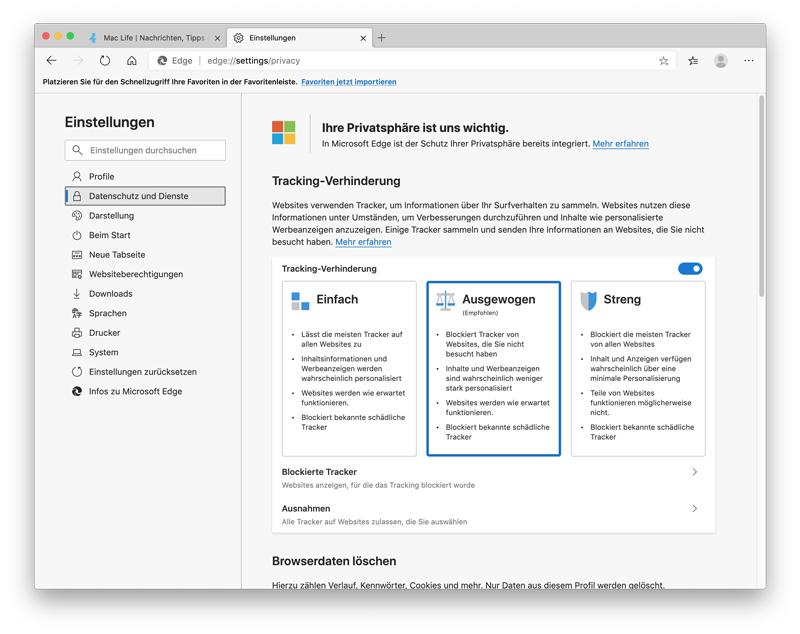 edge browser for macos