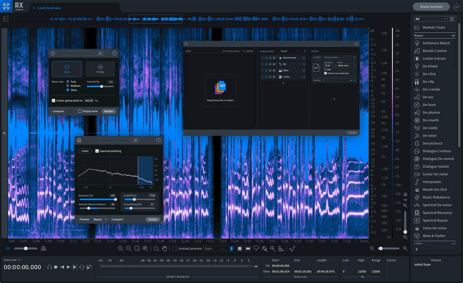 iZotope RX 10 Audio Editor Advanced 10.4.2 instal the last version for apple